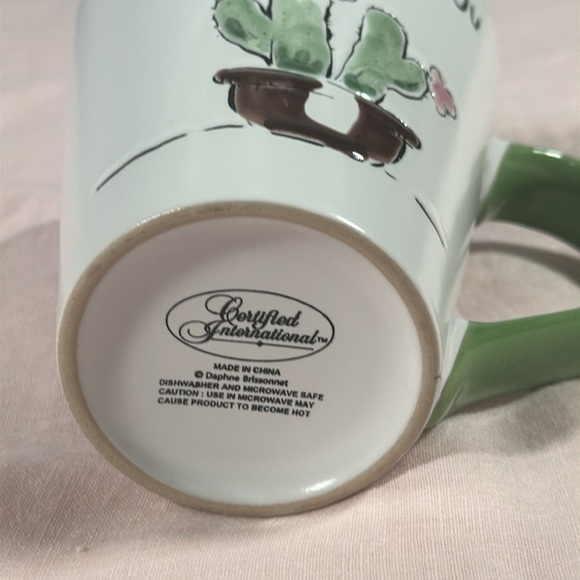 Certified International Cactus I'm Stuck on You Coffee Mug 5” - Picture 7 of 10